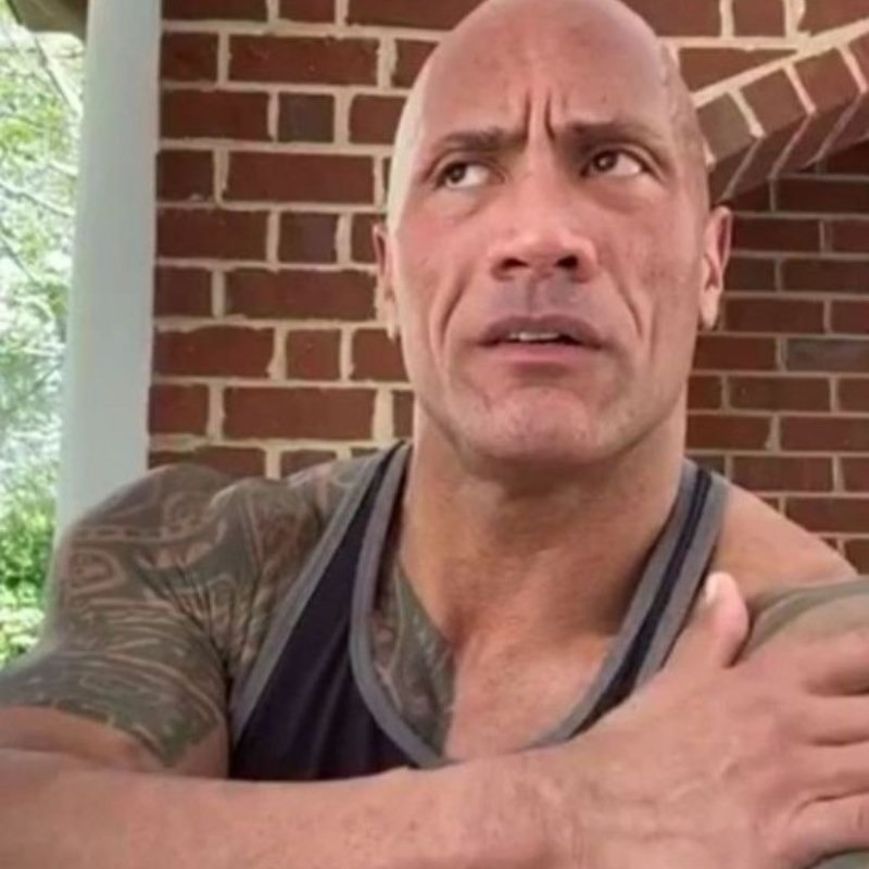 dwayne johnson the rock meme