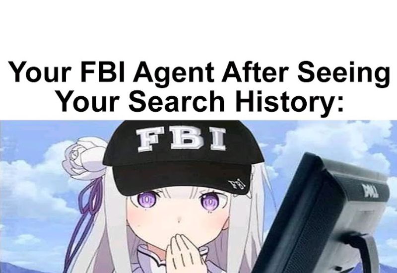 hình ảnh meme nữ FBI