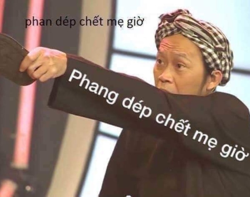 meme anh phang dép