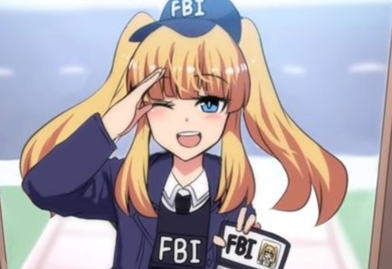 meme cô nàng fbi