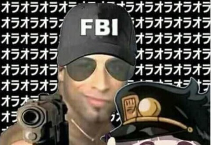 meme fbi cầm súng