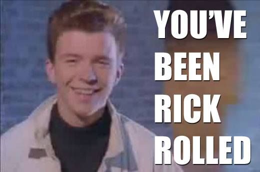 Ảnh Rick Roll meme