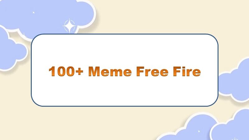 Tạo điểm nhấn với meme Free Fire – hài hước và độc đáo trong game