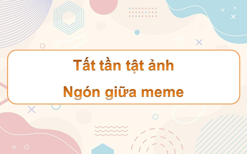 Ngón giữa meme – năng lượng sống động cho tâm hồn thêm phần tươi mới