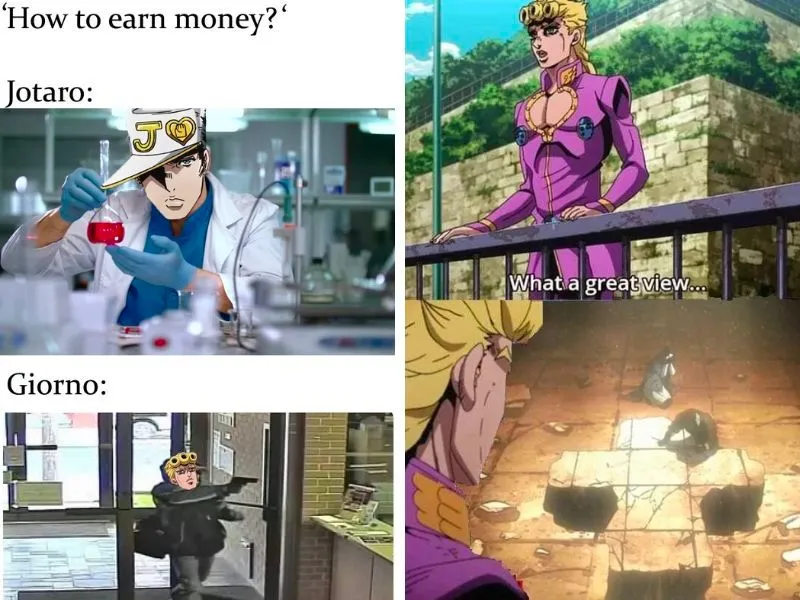 ảnh meme jojo