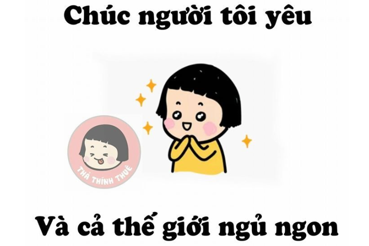 chia sẻ ảnh meme chúc ngủ ngon