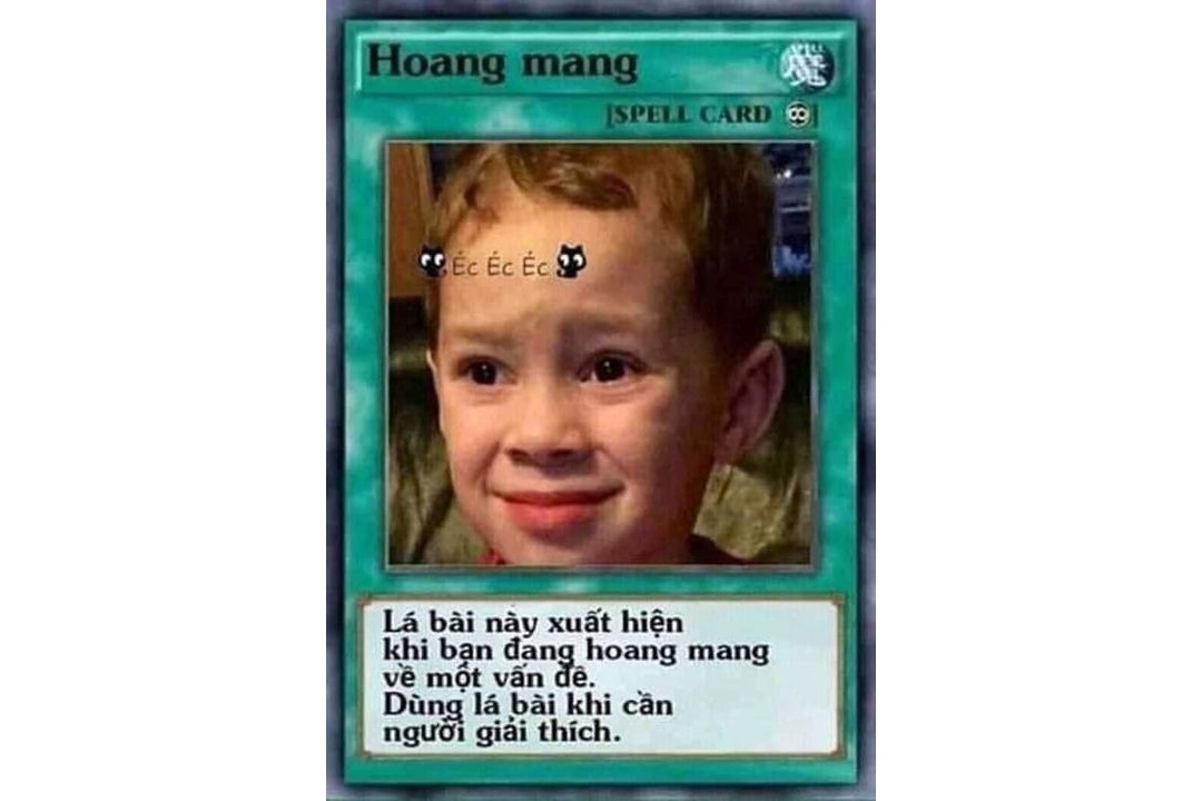 lá bài meme cho dân chơi