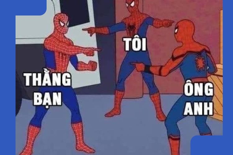 meme chỉ tay và văn hóa mạng