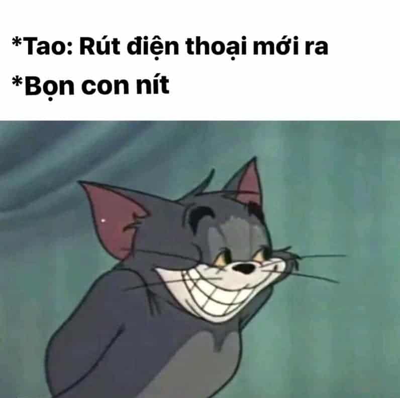 meme cười nham hiểm trên mạng xã hội