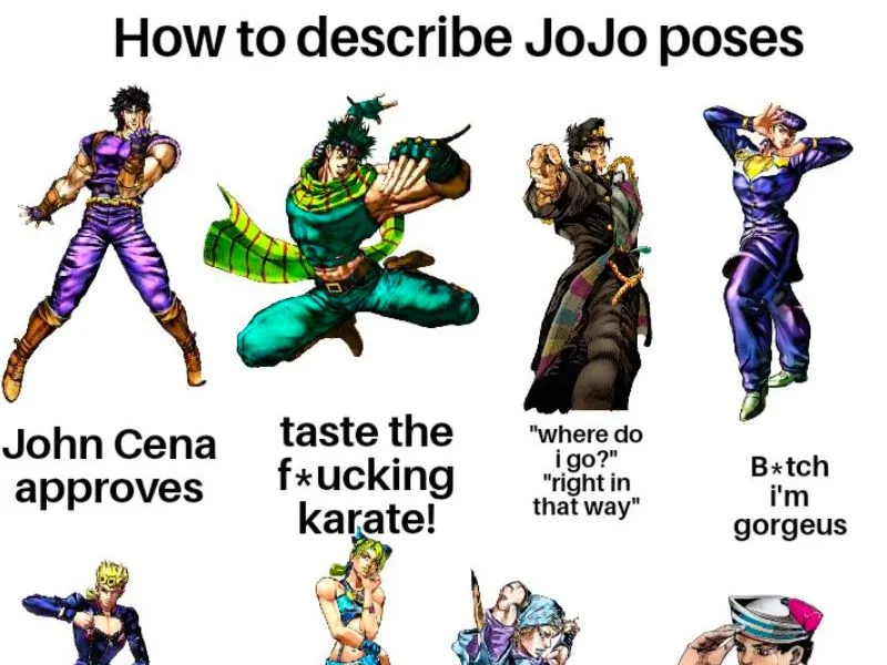 meme jojo hài hước