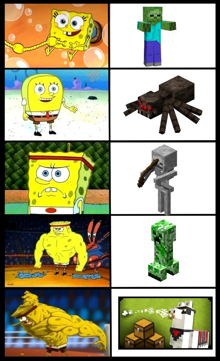 meme Minecraft vui nhộn