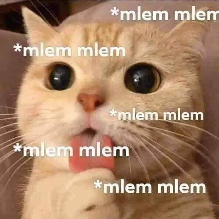 meme mlem và giới trẻ.