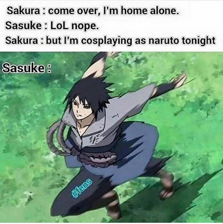 meme Naruto tình huống