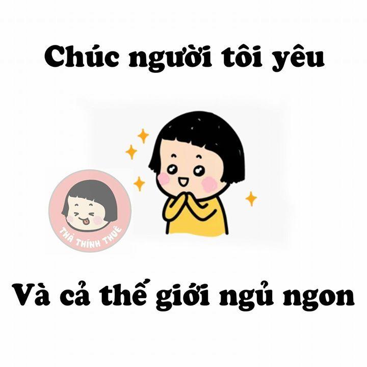 meme ngủ ngon với hình ảnh ngộ nghĩnh