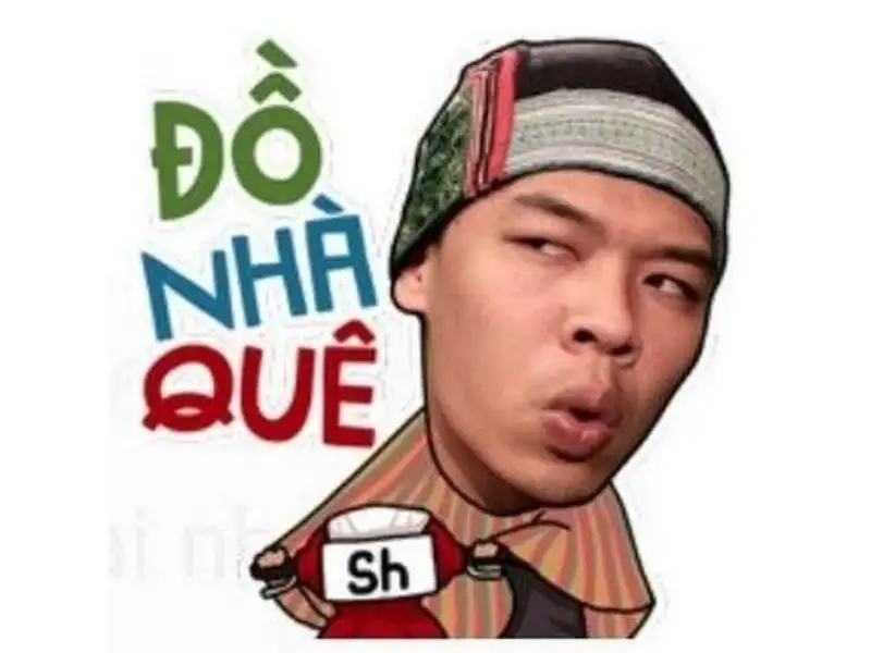 meme người nhà quê đặc sắc