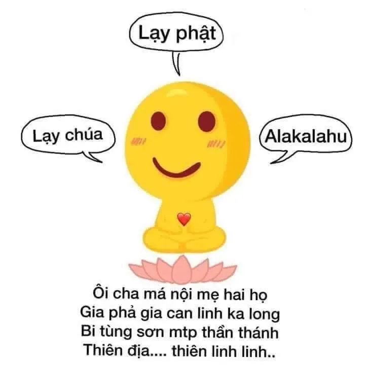 meme quỳ lạy hài hước nhất