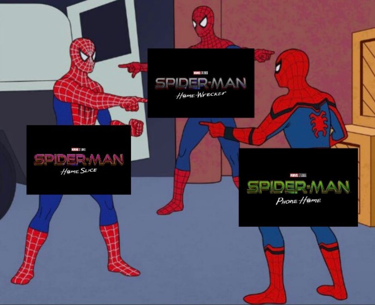 meme spiderman chỉ nhau ý nghĩa