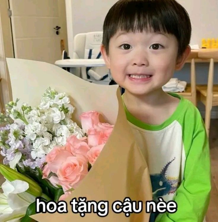 meme tặng hoa 0039