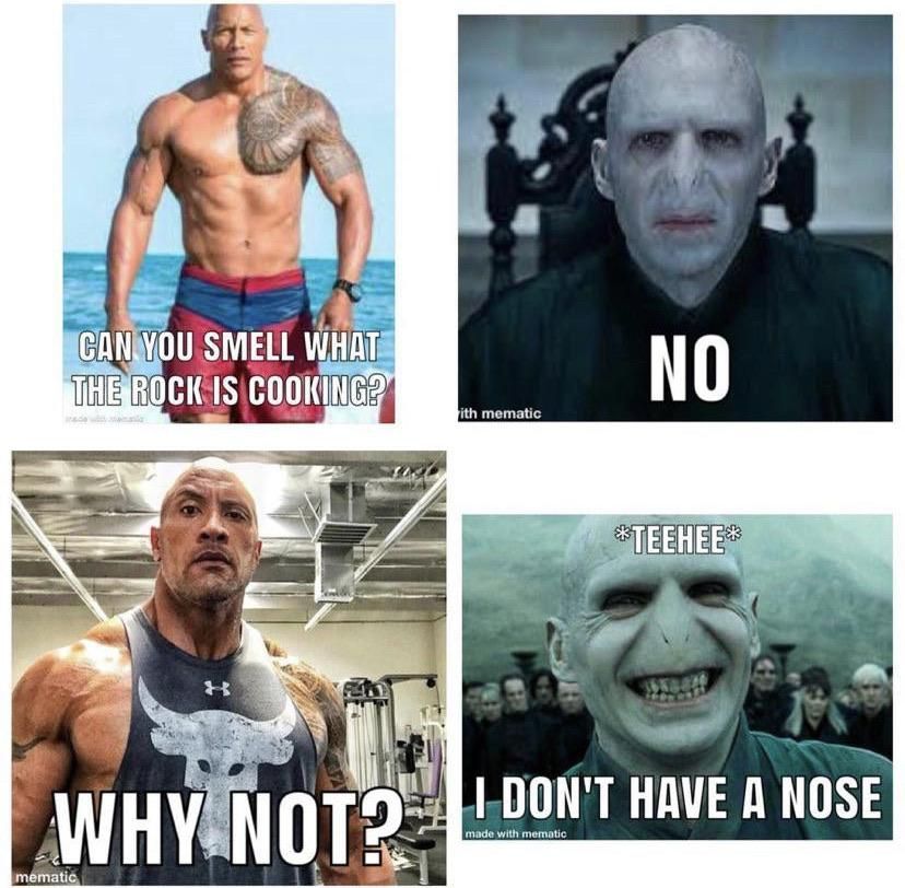 meme the rock truyền cảm hứng