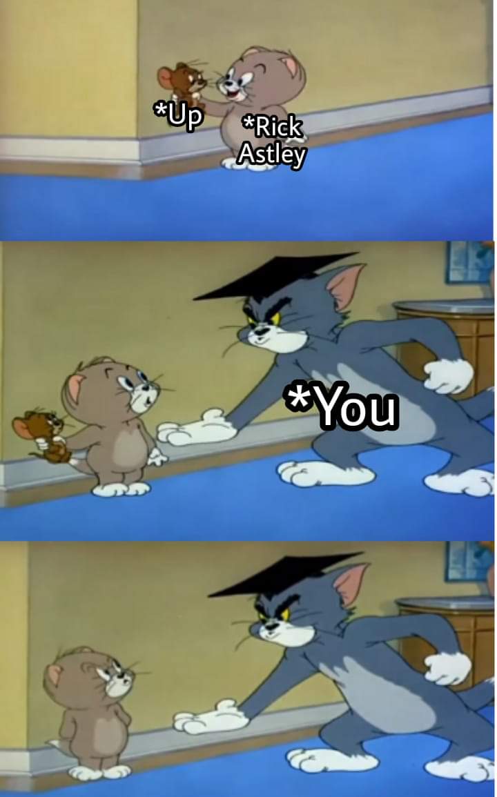 meme Tom và Jerry trên mạng xã hội