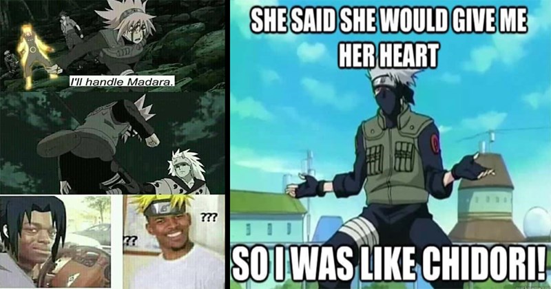 Naruto meme phản ứng