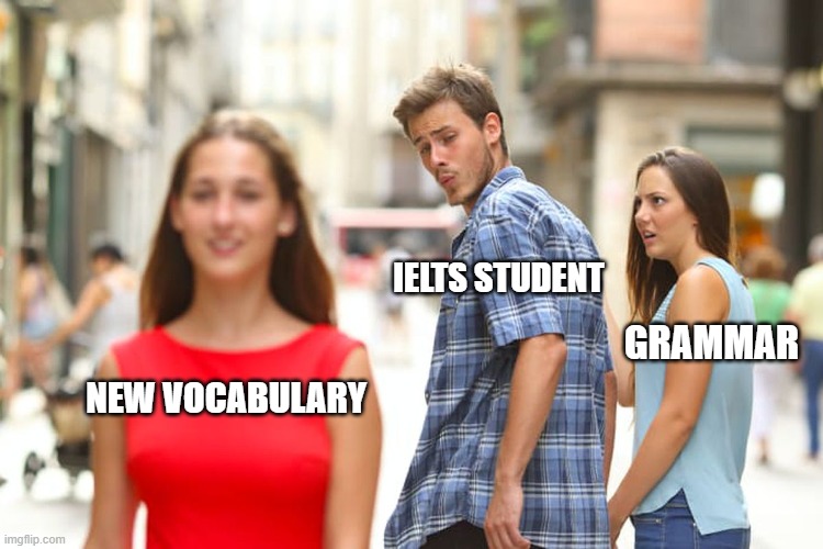 quản lý áp lực với meme IELTS.