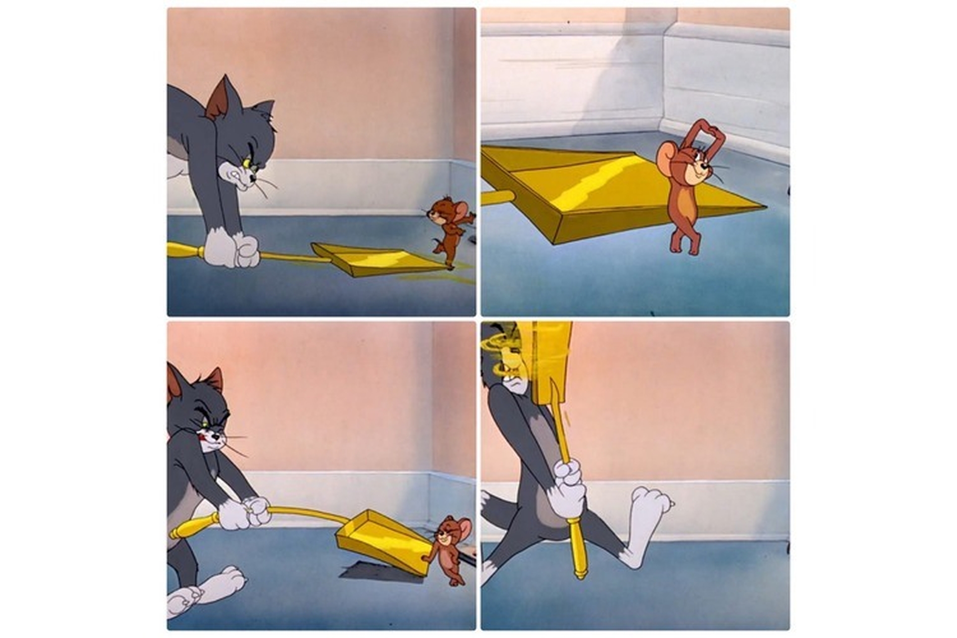 sáng tạo meme với Tom và Jerry